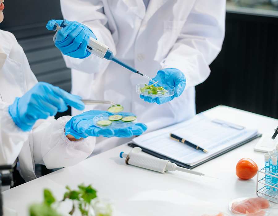 Lebensmittel- und Umwelttests